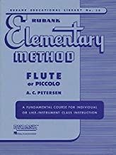 Rubank Elementary Method for Flute book cover